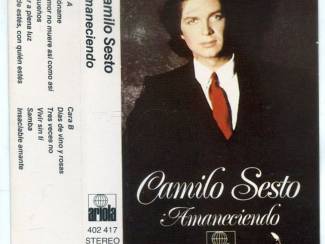 Cassettebandjes Camilo Sesto &ndash; Amaneciendo 10 nrs cassette 1980 ZGAN