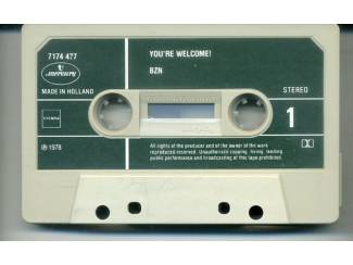 Cassettebandjes BZN &ndash; You&rsquo;re Welcome 11 nrs cassette 1982 ZGAN