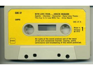 Cassettebandjes J&ouml;rgen Ingmann With Love From 12 nrs cassette 1972 ZGAN