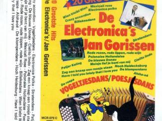 Cassettebandjes De Electronica's / Jan Gorissen 20 Grootste Hits 1982 ZGAN