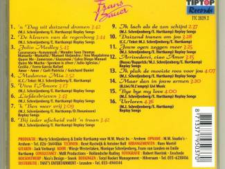 CD Frans Bauer 3 CD's 3,50 per stuk 3 voor &euro;9,00 ZGAN