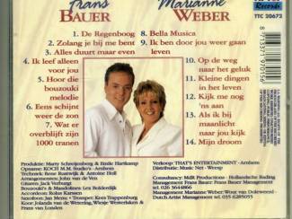 CD Frans Bauer & Marianne Weber 14 nrs CD 1997 MOOI
