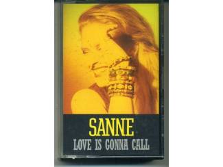 Cassettebandjes Sanne Salomonsen Love Is Gonna Call PROMO 3 nrs cassette