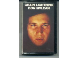 Cassettebandjes Don McLean &ndash; Chain Lightning 11 nrs cassette 1978 ZGAN