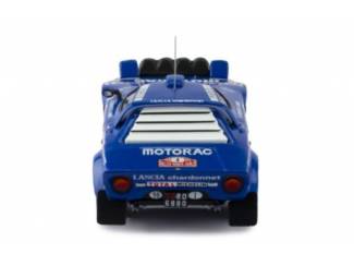 Auto's Lancia Stratos HF #4 Rally Monte Carlo 1979 + Rijders Schaal 1:43