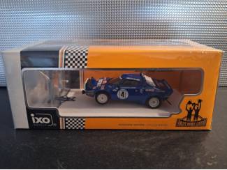 Auto's Lancia Stratos HF #4 Rally Monte Carlo 1979 + Rijders Schaal 1:43