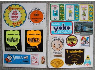 Stickers Boek met ongeveer 350 verschillende stickers mooie staat