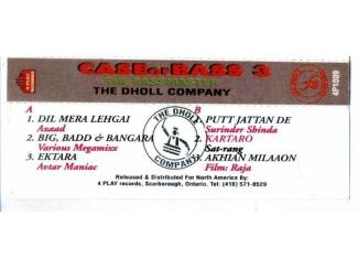 Cassettebandjes The Dholl Company &ndash; Case of Bass 3 cassette 6 nrs ZGAN