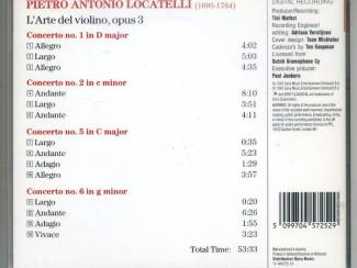 CD Jaap van Zweden Locatelli 14 nrs cd 1991 als NIEUW