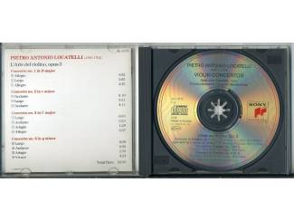 CD Jaap van Zweden Locatelli 14 nrs cd 1991 als NIEUW