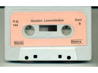 Cassettebandjes GOUDEN LEVENSLIEDJES 12 nrs cassette ZGAN