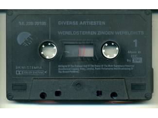 Cassettebandjes Wereldsterren Zingen Wereldhits 13 nrs cassette 1982 ZGAN