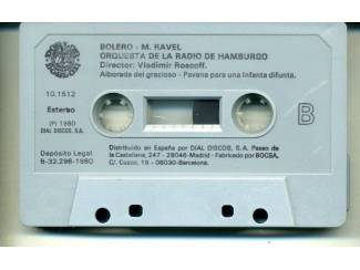 Cassettebandjes Ravel Czech Philharmonic Orchestra &ndash; Bolero 4 nrs cassette