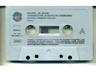 Cassettebandjes Ravel Czech Philharmonic Orchestra &ndash; Bolero 4 nrs cassette