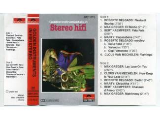 Cassettebandjes Golden Instrumentals In Stereo Hifi 12 nrs cassette 1980 ZGAN