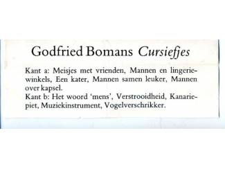 Cassettebandjes Godfried Bomans Cursiefjes 10 nrs cassette ZGAN