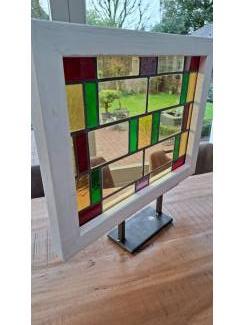 Curiosa Glas in Lood op standaard