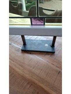 Curiosa Glas in Lood op standaard