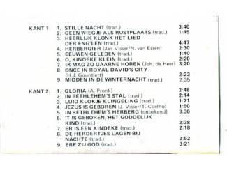 Kerst Kerstfeest Met De Kinderen 18 nrs cassette ZGAN