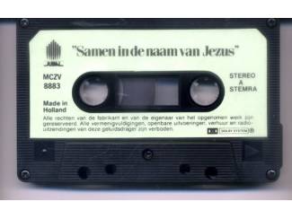 Cassettebandjes Samen in de naam van Jezus 15 nrs cassette 1987 ZGAN