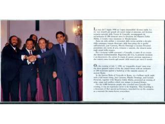 CD Carreras, Domingo, Pavarotti, Mehta &ndash; In Concert 17 nrs CD