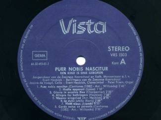 Kerst Zeeuwse koorschool Puer Nobis Nascitur 17 nrs Kerst LP ZGAN