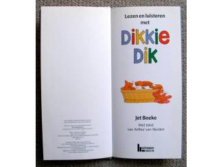 Luisterboeken Jet Boeke Lezen en Luisteren met Dikkie Dik boek+cd ZGAN
