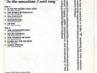 Cassettebandjes Anita Meyer In The Meantime I Will Sing 10 nrs cassette 1982