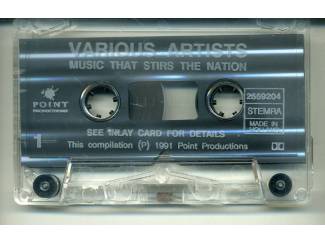 Cassettebandjes Music That Stirs The Nation 20 nrs cassette 1991 ZGAN