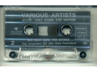 Cassettebandjes Music That Stirs The Nation 20 nrs cassette 1991 ZGAN