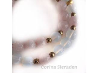 Armbanden Armbandenset van natuursteen