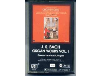Cassettebandjes J.S. Bach Organ Works Vol. 1 7 nrs cassette 1974 ZGAN