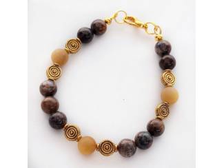 Armband van natuursteen