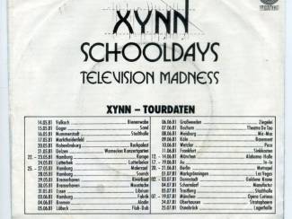 Grammofoon / Vinyl Xynn &ndash; Schooldays vinyl single 1981 MOOIE STAAT