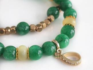 Armbanden Armbandenset van natuursteen