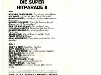 Cassettebandjes Die Super Hitparade II 20 nrs cassette ZGAN