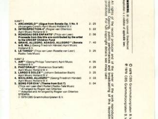 Cassettebandjes Thijs van Leer &ndash; Introspection 4 PROMOTIE CASSETTE 10 nrs ZGAN