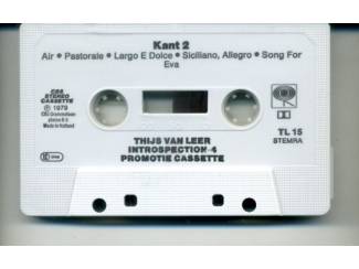 Cassettebandjes Thijs van Leer &ndash; Introspection 4 PROMOTIE CASSETTE 10 nrs ZGAN
