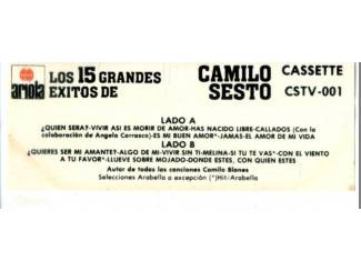 Cassettebandjes Camilo Sesto 4 verschillende cassettes &euro;2,50 p/s 4 voor &euro;8