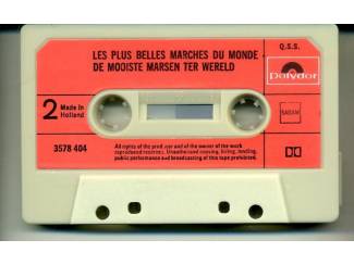 Cassettebandjes De Mooiste Marsen Ter Wereld 24 nrs cassette ZGAN