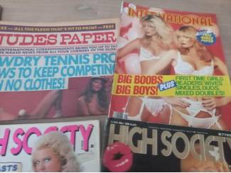 Magazines en tijdschriften 6x Vintage xxx Magazine ; High Society, Revelation, Club Jaren 80