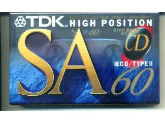 TDK SA 60EA Type II cassette For CD NIEUW GESEALD