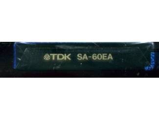 Cassettebandjes TDK SA 60EA Type II cassette For CD NIEUW GESEALD