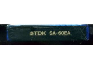 Cassettebandjes TDK SA 60EA Type II cassette For CD NIEUW GESEALD