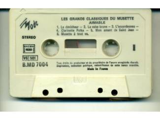 Cassettebandjes Aimable Son &ndash; Les Grands Classiques Du Musette 12 nrs ZGAN
