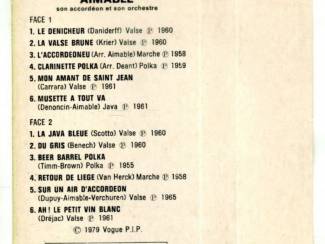 Cassettebandjes Aimable Son &ndash; Les Grands Classiques Du Musette 12 nrs ZGAN