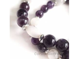 Armbanden Armbandenset van natuursteen