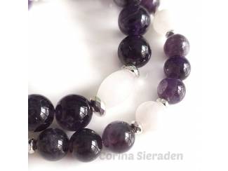 Armbanden Armbandenset van natuursteen