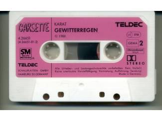 Cassettebandjes KARAT &ndash; Gewitterregen 14 nrs cassette 1988 ZGAN