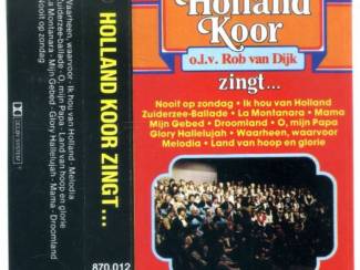 Cassettebandjes Holland Koor O.l.v. Rob van Dijk &ndash; Zingt 12 nrs cassette ZGAN